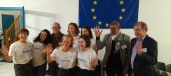 Soirée d'inauguration des volontaires du Corps Européen de Solidarité