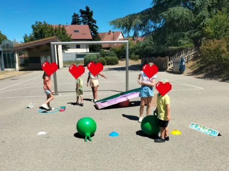 feigères accueil de loisirs cour de récréation