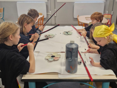 andilly saint-blaise atelier peinture