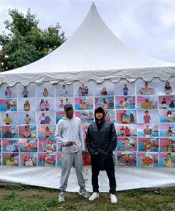 Bénévolat bénéficiaires HUDA au Bonheur des Mômes