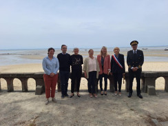 Visite de la Ministe des Sports au centre Castel Landou