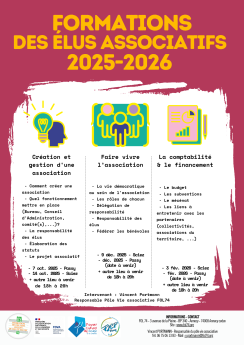 Formations des élus associatifs - 2025 - 2026