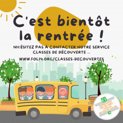 C'est bientôt la rentrée !