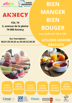 Programme de prévention à destination des seniors